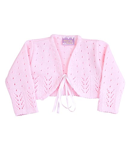 BabyPrem Babykleidung Bolero Jäckchen Pullover 56 / 62cm ROSA von BabyPrem