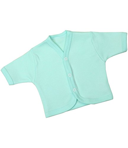 BabyPrem Babykleidung Frühchen - 6 Monate Strickjäckchen Pullover WASSERBLAU P1 von BabyPrem