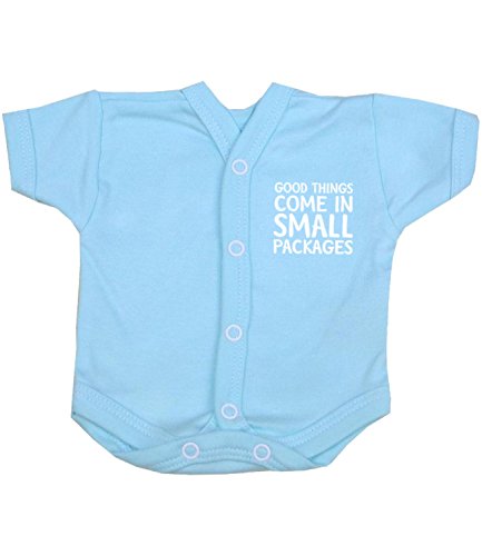 BabyPrem Frühchen Baby Body NICU Neonatalen Jungen Mädchen Kleidung 38-44cm Aqua P2 von BabyPrem