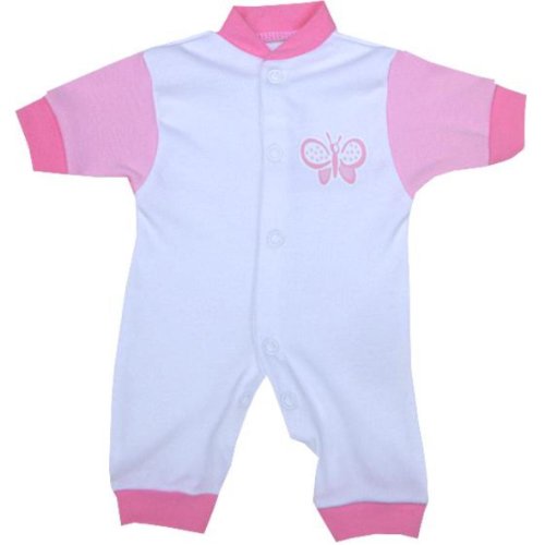 BabyPrem Frühchen Baby Overalls Spielanzug Madchen Kleidung Rosa Schmetterling 32-50cm P1 von BabyPrem
