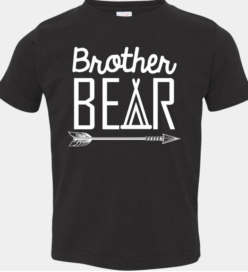 Bruder Bär Kleinkind T-Shirt/Body von Babyteezandmore