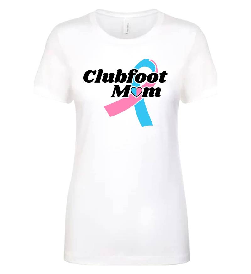 Clubfoot Mom Damen T-Shirt/ Support von Babyteezandmore