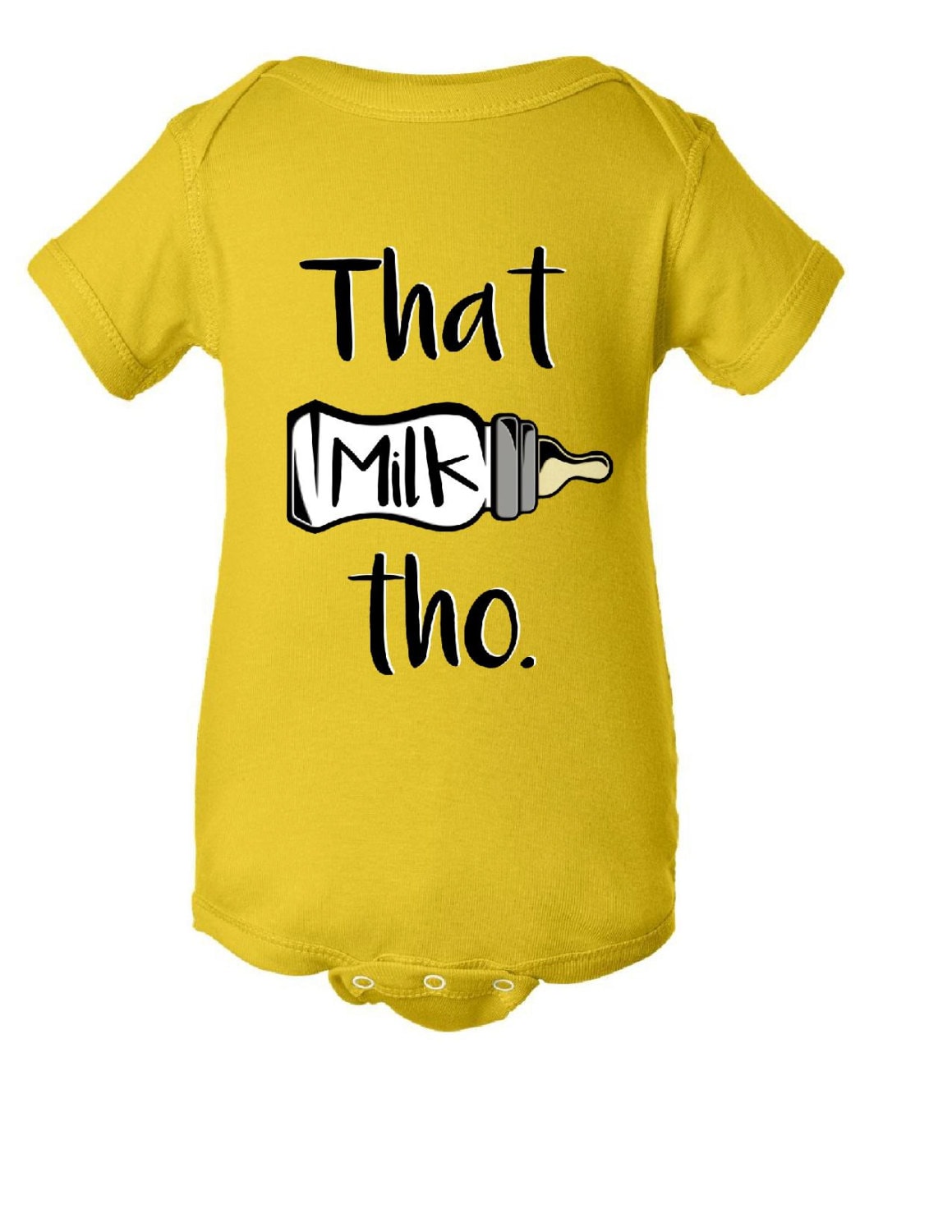 Die Milch Daher Säugling Baby Onesie Lustig von Babyteezandmore