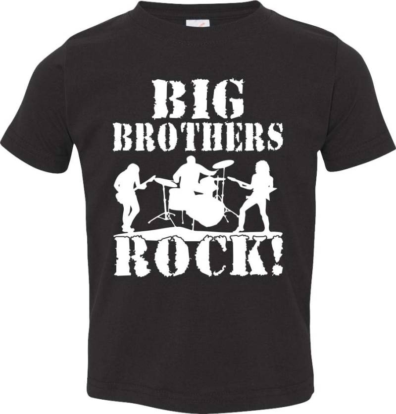 Große Brüder Rock-Kleinkind-strampler Und Kleinkind-T-Shirt von Babyteezandmore