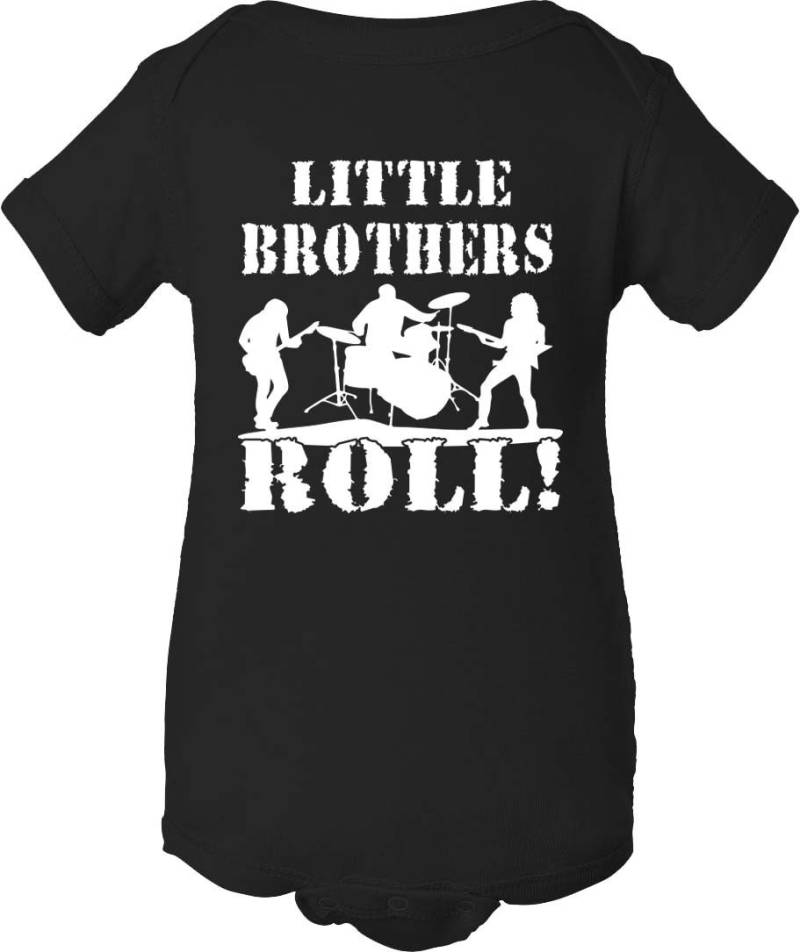 Kleine Brüder Roll Baby Onesie von Babyteezandmore