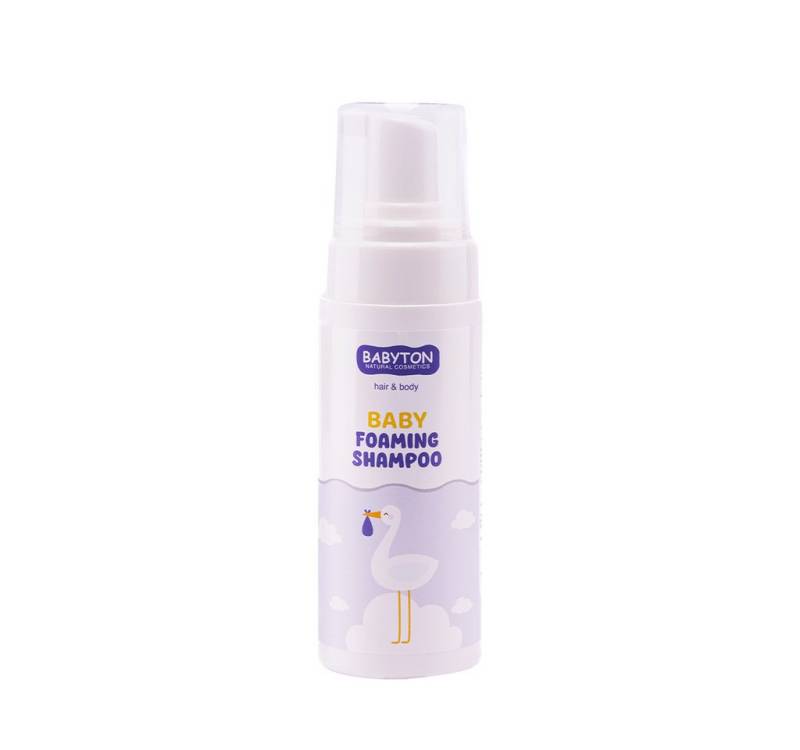 Babyton Haarshampoo Babyton Baby Schaum-Shampoo 150ml, Sanft, Parabenfrei & Tränenfrei von Babyton