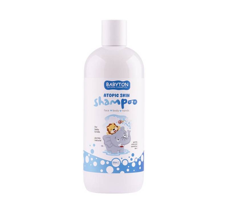 Babyton Haarshampoo Babyton Baby Shampo, Sanfte Bio-Pflege für empfindliche Haut 400ml von Babyton
