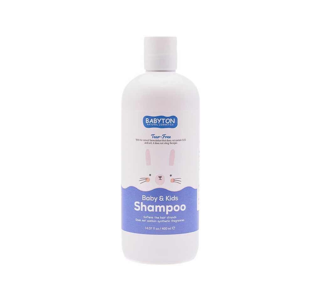 Babyton Haarshampoo Babyton Baby Shampoo 400ml – Tränenfrei, SLES & Parabenfrei, Vegan von Babyton