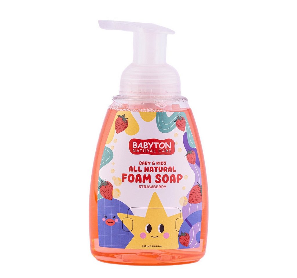 Babyton Handseife Babyton Natürliche Kinder Schaumseife 350 ml – Sanft & Parabenfrei von Babyton