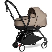 BABYZEN Kinderwagen YOYO2 0+ Black mit Liegewanne Taupe von Babyzen