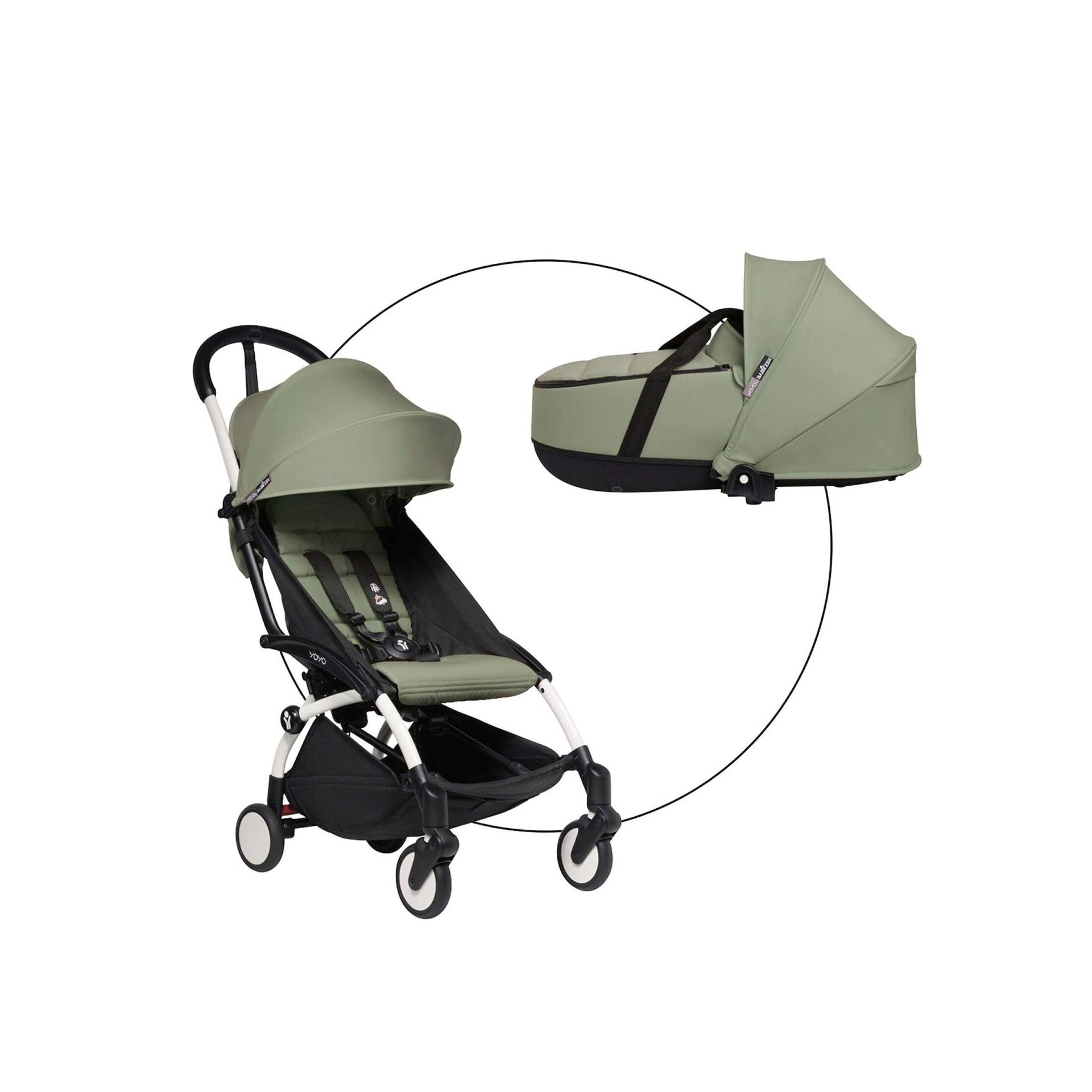 Babyzen Kombikinderwagen YOYO2 gruen von Babyzen