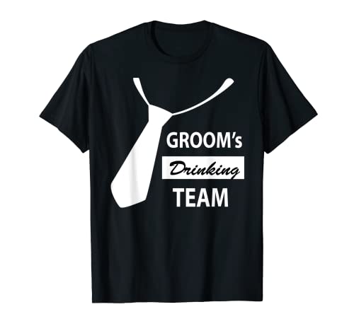 Groom's Drinking Team Bachelor Party Squad Herren Bräutigam Team T-Shirt Groom's Drinking Team Bachelor Party Squad Herren Bräutigam Team T-Shirt von Bachelor Party Men's Groom Team by Jui's