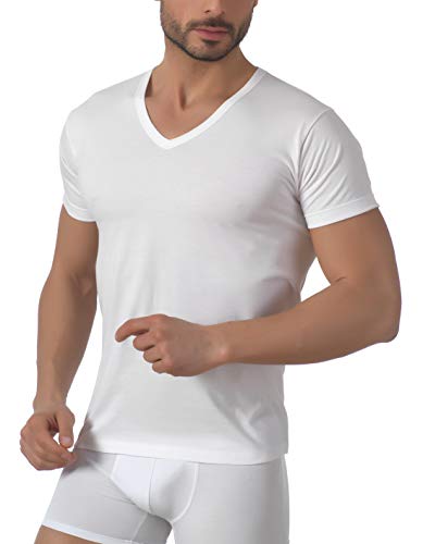 Baci & Abbracci Bielastisches Herrenshirt: Komfort, Stil und Perfekte Passform für Jede Gelegenheit - 3er Pack von Baci e Abbracci