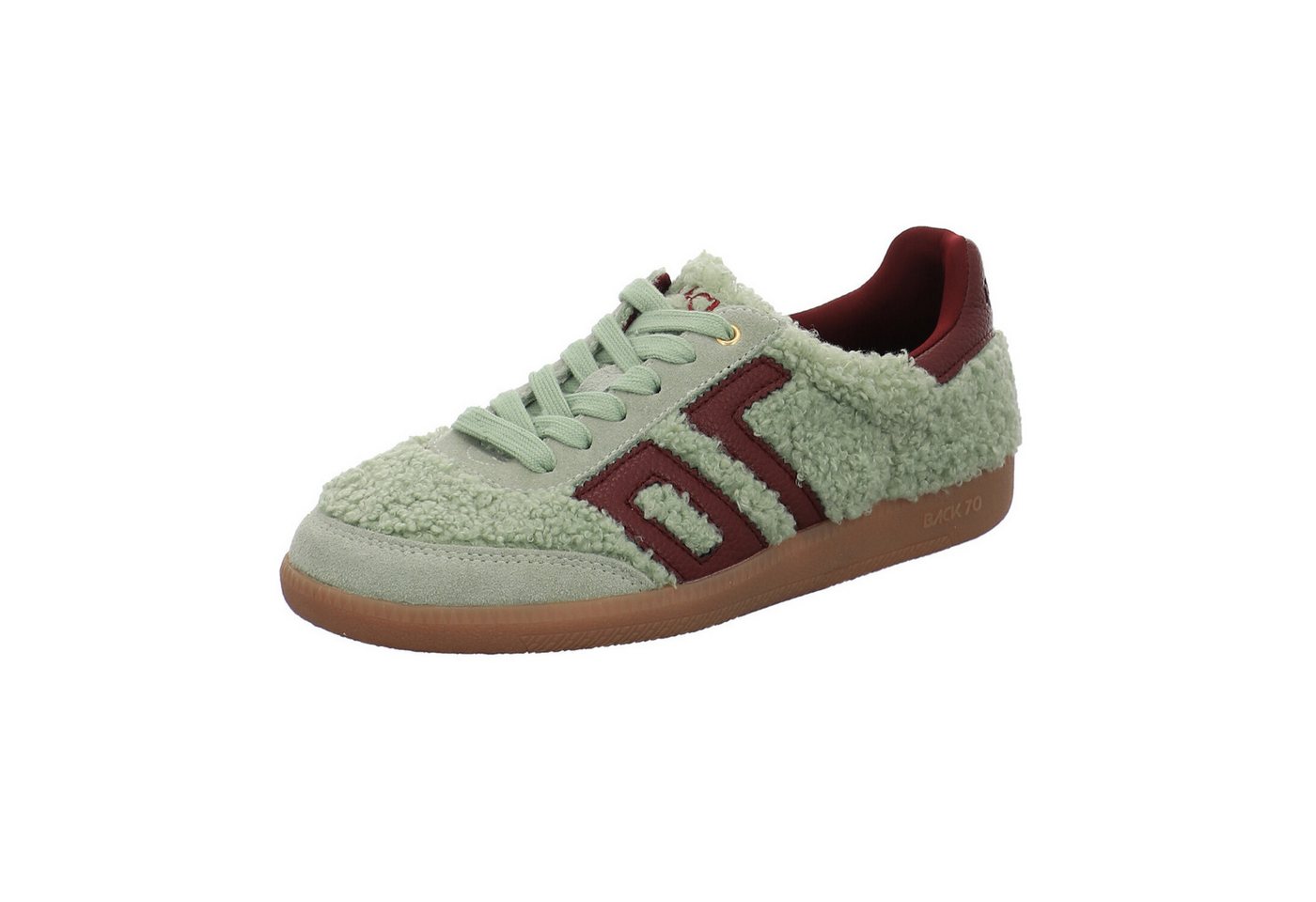 Back 70 LOJO WHITE SUEDE/FUR PISTACHIO Schnürschuh von Back 70