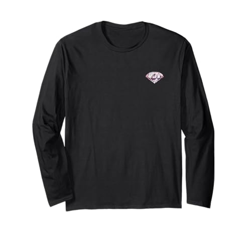 You Are A Diamond Girl They Can't Break You (Rückendruck) Langarmshirt von Back Print Heaven