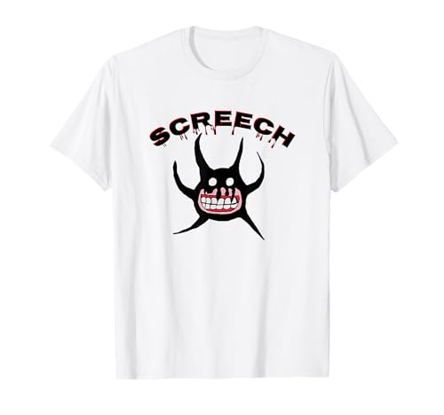 Screech Horrorspiel Doors Monster für Kinder und Fans T-Shirt Screech Horrorspiel Doors Monster für Kinder und Fans T-Shirt von Back Rooms Halloween