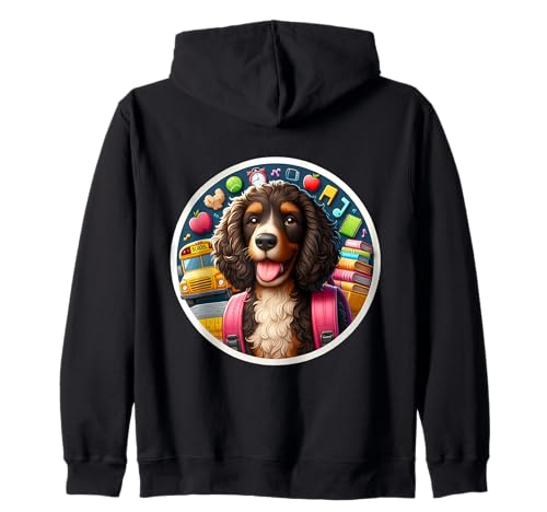 American Water Spaniel „Back To School“ für Jungen, Mädchen und Kinder Kapuzenjacke American Water Spaniel „Back To School“ für Jungen, Mädchen und Kinder Kapuzenjacke von Back To School American Water Spaniel Dog Products