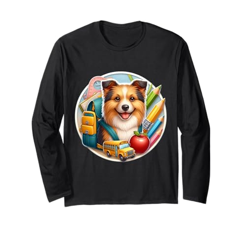 Back To School Australian Terrier Hund Junge Mädchen Schüler Kinder Langarmshirt Back To School Australian Terrier Hund Junge Mädchen Schüler Kinder Langarmshirt von Back To School Australian Terrier Dog Products