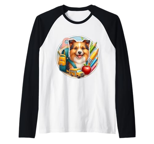 Back To School Australian Terrier Hund Junge Mädchen Schüler Kinder Raglan Back To School Australian Terrier Hund Junge Mädchen Schüler Kinder Raglan von Back To School Australian Terrier Dog Products