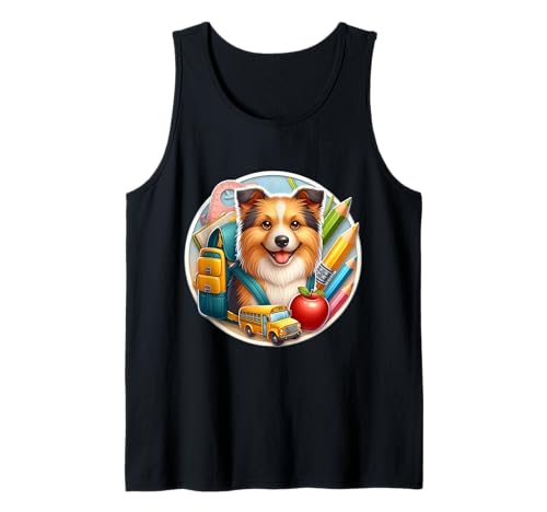 Back To School Australian Terrier Hund Junge Mädchen Schüler Kinder Tank Top Back To School Australian Terrier Hund Junge Mädchen Schüler Kinder Tank Top von Back To School Australian Terrier Dog Products