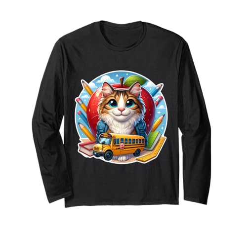 Zurück zur Schule, Birman Cat, für Jungen, Mädchen, Schüler, Kinder, Besitzer, neu Langarmshirt Zurück zur Schule, Birman Cat, für Jungen, Mädchen, Schüler, Kinder, Besitzer, neu Langarmshirt von Back To School Birman Cat Products