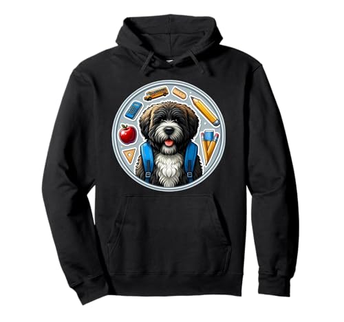Back To School Bouvier des Flandres Hund Junge Mädchen Besitzer Kinder Pullover Hoodie von Back To School Bouvier des Flandres Dog Products