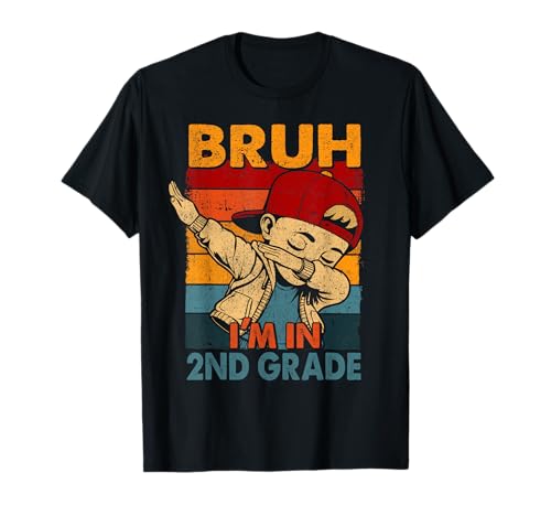 Bruh I'm in 2nd Grade Shirts Dabbing Boy Kids Back to School T-Shirt Bruh I'm in 2nd Grade Shirts Dabbing Boy Kids Back to School T-Shirt von Back To School Boys Second Grade First Day School