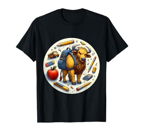 Back To School Bull Kids, Jungen, Mädchen, Student, Kind, Rancher T-Shirt von Back To School Bull Student Products