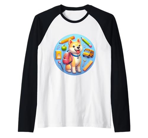Zurück zur Schule, Canaan-Hund, für Jungen, Mädchen, Schüler, Kinder, Besitzer, neu Raglan Zurück zur Schule, Canaan-Hund, für Jungen, Mädchen, Schüler, Kinder, Besitzer, neu Raglan von Back To School Canaan Dog Products