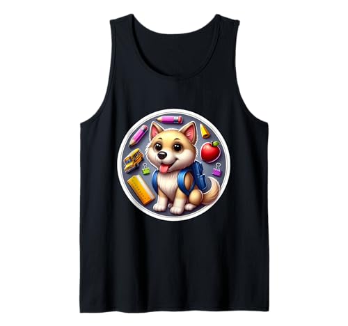 Back To School Chinook Hund Jungen Mädchen Besitzer Student Kinder Haustier Tank Top Back To School Chinook Hund Jungen Mädchen Besitzer Student Kinder Haustier Tank Top von Back To School Chinook Dog Products