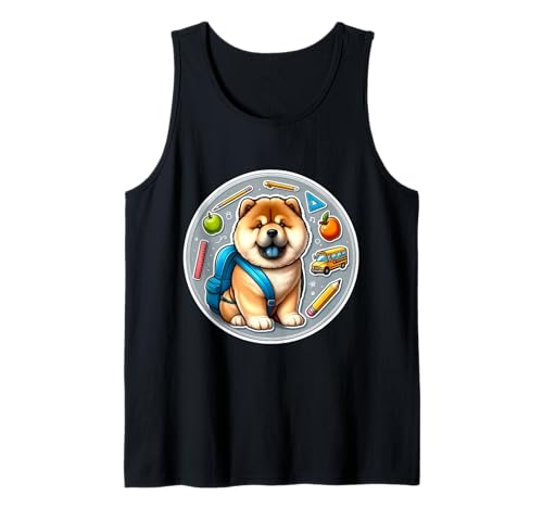 Back To School Chow Chow Hund Jungen Mädchen Besitzer Student Kinder Tank Top Back To School Chow Chow Hund Jungen Mädchen Besitzer Student Kinder Tank Top von Back To School Chow Chow Dog Products