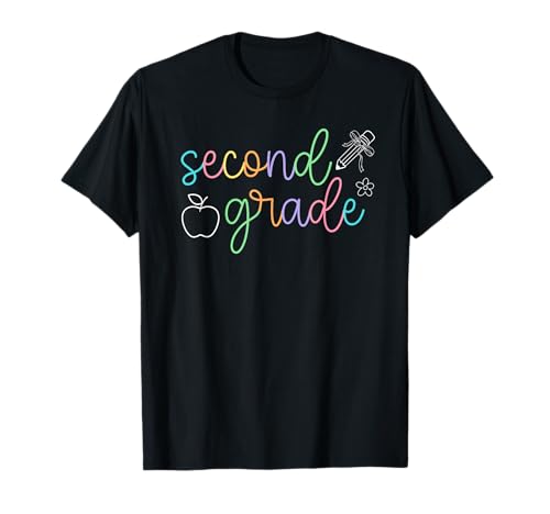 Kokettenbleistift für die zweite Klasse, Schulanfang, für Lehrerin, Mädchen T-Shirt Kokettenbleistift für die zweite Klasse, Schulanfang, für Lehrerin, Mädchen T-Shirt von Back To School Coquette Pencil First Day Of School
