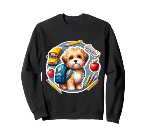 Back To School Dandie Dinmont Terrier Hund Jungen Mädchen Kinder Sweatshirt Back To School Dandie Dinmont Terrier Hund Jungen Mädchen Kinder Sweatshirt von Back To School Dandie Dinmont Terrier Dog Products