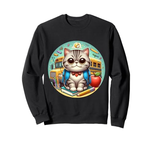 Exotische Kurzhaar-Katze, Jungen, Mädchen, Schüler, Kinder Sweatshirt Exotische Kurzhaar-Katze, Jungen, Mädchen, Schüler, Kinder Sweatshirt von Back To School Exotic Shorthair Cat Products