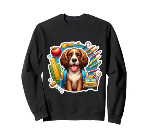 Back to School Field Spaniel Hund Jungen Mädchen Student Kinder Haustier Sweatshirt Back to School Field Spaniel Hund Jungen Mädchen Student Kinder Haustier Sweatshirt von Back To School Field Spaniel Dog Products