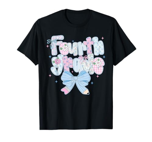 Die adrette Lehrerin der vierten Klasse geht Wieder zur Schule, Mädchen der 4. Klasse T-Shirt Die adrette Lehrerin der vierten Klasse geht Wieder zur Schule, Mädchen der 4. Klasse T-Shirt von Back To School Fourth Grade Teacher Kids Apparels.