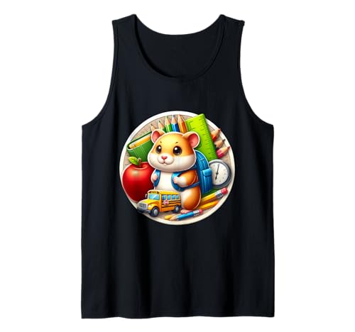 Back To School Hamster Jungen Mädchen Student Kinder Besitzer Haustier Neu Tank Top Back To School Hamster Jungen Mädchen Student Kinder Besitzer Haustier Neu Tank Top von Back To School Hamster Products