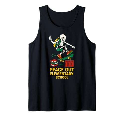 Middle School Peace Out Elementary Coole Kinder gehen wieder zur Schule Tank Top Middle School Peace Out Elementary Coole Kinder gehen wieder zur Schule Tank Top von Back To School Happy Middle School Outfit Apparel