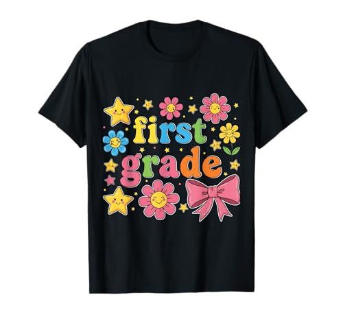 Zurück zur Schule Hallo Erstklässlerteam, Junge der 1. Klasse, Mädchen T-Shirt Zurück zur Schule Hallo Erstklässlerteam, Junge der 1. Klasse, Mädchen T-Shirt von Back To School Hello First Grade Team 1st Grade