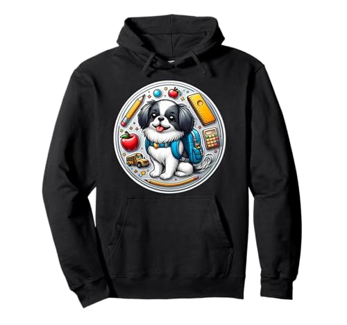 Back To School Japanischer Kinnhund Junge Mädchen Kinder Besitzer Student Pullover Hoodie Back To School Japanischer Kinnhund Junge Mädchen Kinder Besitzer Student Pullover Hoodie von Back To School Japanese Chin Dog Products