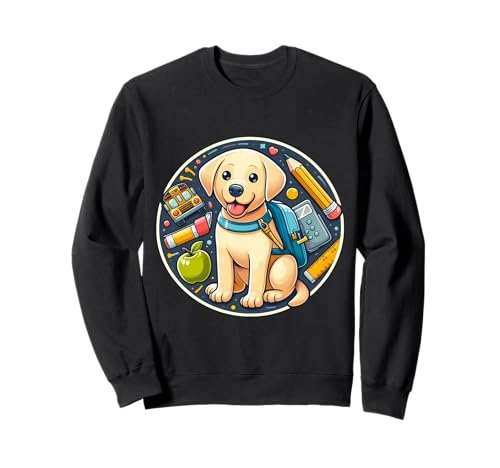 Back to School Labrador Retriever Hund Kinder Jungen Mädchen Besitzer Sweatshirt Back to School Labrador Retriever Hund Kinder Jungen Mädchen Besitzer Sweatshirt von Back To School Labrador Retriever Dog Products