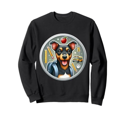 Back To School Manchester Terrier Hund Jungen Mädchen Besitzer Kinder Sweatshirt Back To School Manchester Terrier Hund Jungen Mädchen Besitzer Kinder Sweatshirt von Back To School Manchester Terrier Dog Products