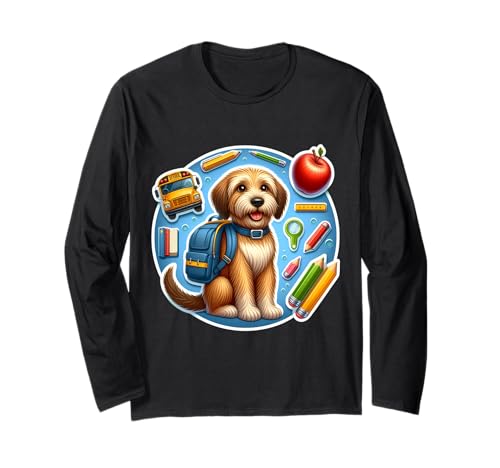 Back To School Otterhound Hund Jungen Mädchen Student Kinder Besitzer Langarmshirt Back To School Otterhound Hund Jungen Mädchen Student Kinder Besitzer Langarmshirt von Back To School Otterhound Dog Products