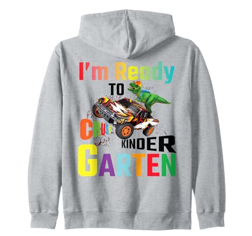 I'm Ready to Crush Kindergarten Boys Back to School Dinosaur Kapuzenjacke von Back To School Shirts,Dinosaur Kindergarten Shirt