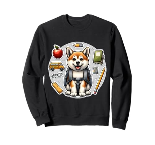 Zurück zur Schule schwedischer Vallhund Hund Jungen Mädchen Schüler Kinder Sweatshirt Zurück zur Schule schwedischer Vallhund Hund Jungen Mädchen Schüler Kinder Sweatshirt von Back To School Swedish Vallhund Dog Products
