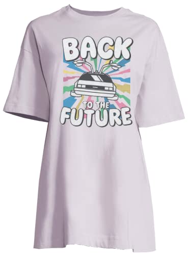 Back To The Future Damen wobafudtb001 Nachthemd, Fliederfarben, 38 Back To The Future Damen wobafudtb001 Nachthemd, Fliederfarben, 38 von Back To The Future