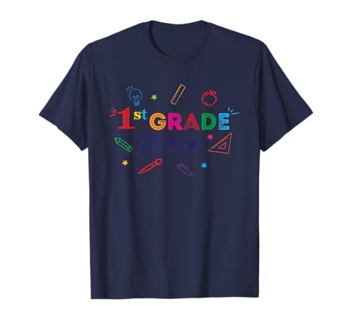 1. Klasse Team Boy Girl T-Shirt 1. Klasse Team Boy Girl T-Shirt von Back to School Graphic Tees