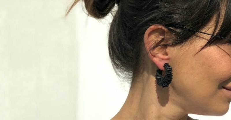 Geschweifte Creolen Geschweifte Creolen von BackFromRubbish