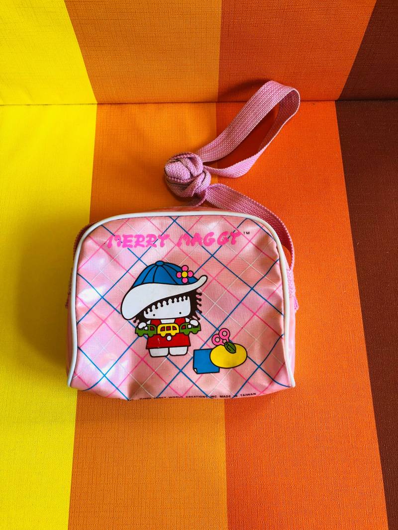 Vintage Little Pink Tasche Fancy World Creations Inc Made in Taiwan 1983 Vintage Little Pink Tasche Fancy World Creations Inc Made in Taiwan 1983 von BackToTheToys