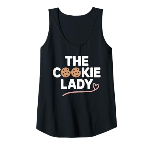 Damen The Cookie Lady Lustiges Backen Tank Top von Backbegeisterte Frauen Bäckerei Liebhaber